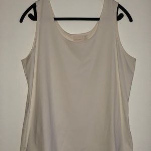 Cream color tank